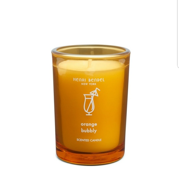 Orange Bubbly Henri Bendel Luxury Candle 6.3 Oz - Picture 1 of 5
